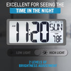 TXL 18.44" Large Amotic Digital Wall Clock - Image 5
