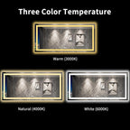 LOAAO 84"X40" LED Bathroom Mirror - Image 5