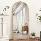 HARRITPURE 56"x21"Full Length Mirror Arch Floor Mirrors - Image 5
