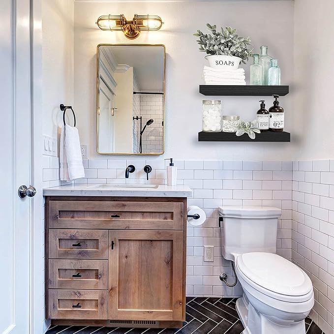 QEEIG Bathroom Floating Shelves - Image 2