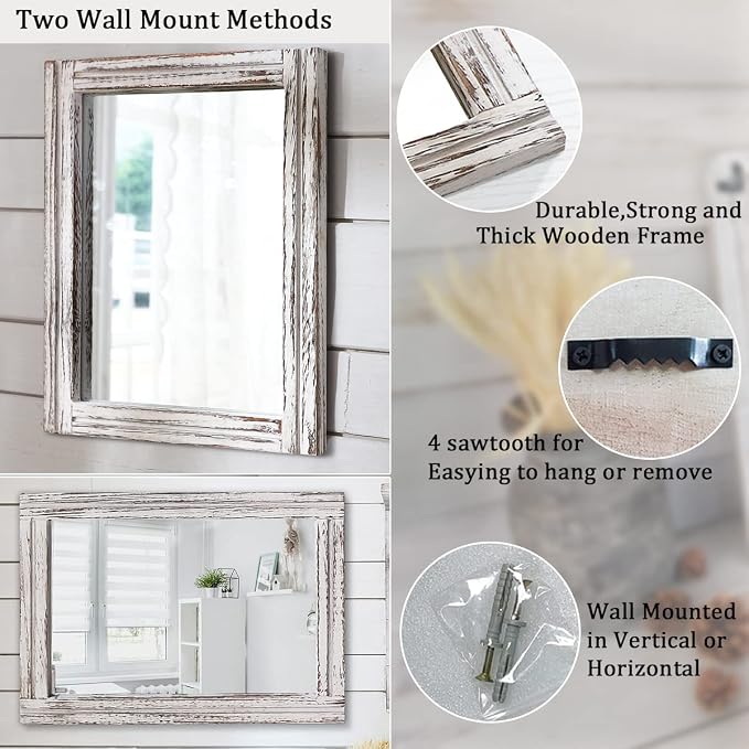 AAZZKANG Large Wall Mirrors - Image 3
