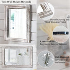 AAZZKANG Large Wall Mirrors - Image 3