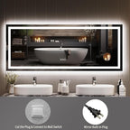 LED Bathroom Mirror 60 x 24 inch - Image 7