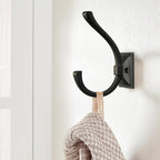 TUNNY 10 Pack Antique Design Wall Hanging Coat Hooks - Image 4