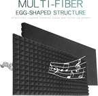2 Pack Black Acoustic Foam Panels, High Density Soundproof Wall Panels - Image 8