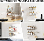 Shower Caddy, 3 Pack Shower Shelves - Image 8