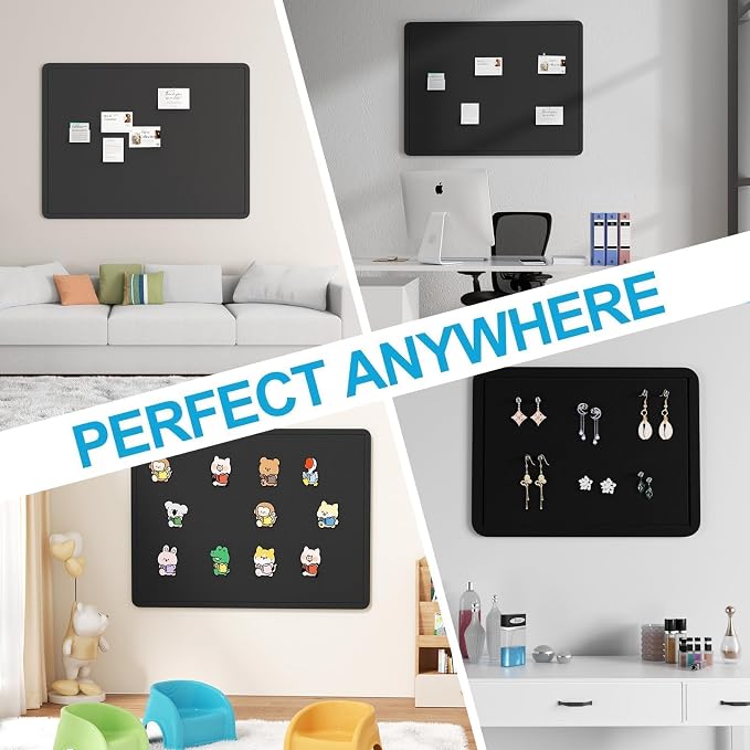 Large Felt Bulletin Board for Wall, Soft Felt Cork Board for Office, Home - Image 6