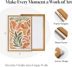 3 Piece Framed Boho Floral Wall Art - Image 6