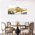 Golden Mountain Canvas Wall Art - Image 4
