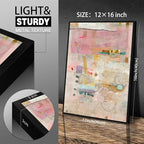 Abstract Modern Watercolor Painting Wall Art Trendy Vibrant Pastel Posters - Image 2