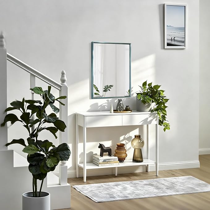 AAZZKANG Small Wall Mirror Decorative Metal Framed Mirrors Modern - Image 7