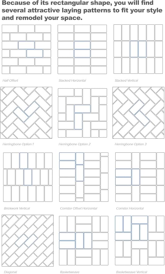 AULIGET 100 Piece Peel and Stick Backsplash PVC Tile, 3 Inch x 6 Inch Dover - Image 7