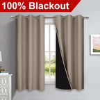 NICETOWN 100% Blackout Curtains - Image 2