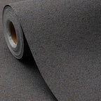 SHUFA Navy Blue Brown Cotton-Like Textured Grasscloth Wallpaper Matte Thick by Unknown