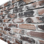 EverStone Aged Brick Faux Brick Panel, 46 7/8" W x 27" H x 1 1/4" D, Farmhouse - Image 7