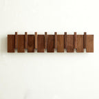 QUELLANCE Wood Coat Rack Wall Mount, Coat Hooks Hanger Wall Mounted, Heavy Duty by WelcometoQuellance