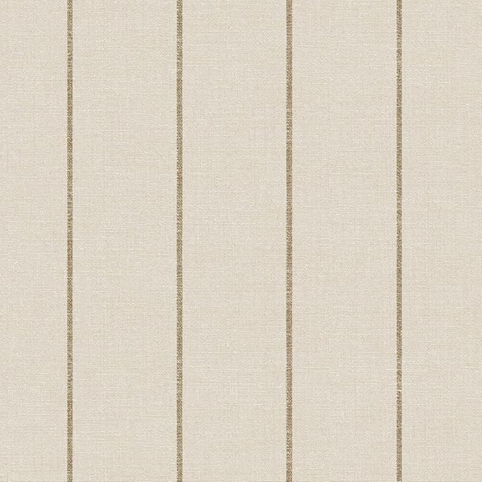Tempaper x Pure Salt Textured Cocoa Bursa Stripe Removable Peel and Stick by TempaperCo