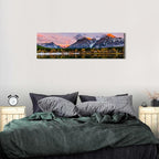 Sunset Landscape Canvas Wall Art - Image 2