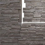 Ekena Millwork 48 5/8"W x 24 3/4"H x 1 1/4"D Cascade Stacked Stone, StoneWall - Image 9