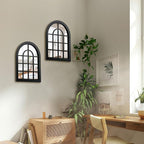 ZEXUIRU 2 Set. Rustic Wall Mirrors - Image 5