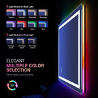 LOAAO 28"X36" LED Bathroom Mirror - Image 2