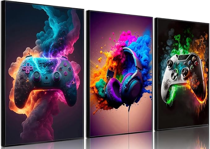 BGFCE Gaming Room Decor by BGFCEWallArt