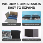 8 Pack - Bass Traps Acoustic Foam Corner, High Density and Fire-Proof Acoustic - Image 5