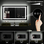 LOAAO 40X24 LED Bathroom Mirror - Image 4