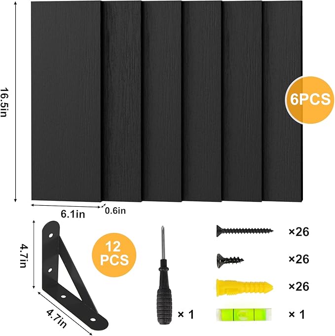 YGEOMER Wall Shelves for Bedroom, 16.5 Inch Floating Shelves for Wall, Shelves - Image 7