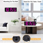 XREXS Large Digital Wall Clock - Image 6