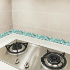 HOMETITUTE Wallpaper Border Peel and Stick Wall Border Coastal Shell Water - Image 5