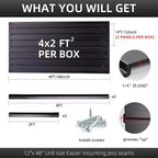 Slatwall Panel Garage Slat Wall Storage Systems, PVC Slat Wall Paneling Garage - Image 3