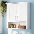 SUPER DEAL Bathroom Wall Cabinet Over The Toilet, Wall Mount Storage Medicine by Superdeal