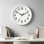 Rohioue Wall Clock Modern 10 Inch Battery Operated Silent Non Ticking Analog - Image 2