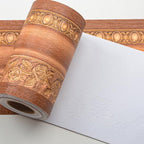 AbaBoorty Wood Wallpaper Border 196"X4.1" 3D Peel and Stick Wall Border - Image 8