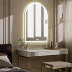 BEAUTYPEAK LED Arch Bathroom Mirrors - Image 7