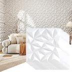 Giantex 40 Pack 3D Wall Panels, Lightweight Waterproof, DIY Cut & Paint by Giantex