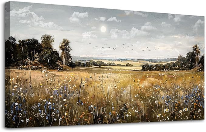 KELIYUAN Canvas Wall Art For Living Room Farmhouse Wall Decor For Bedroom - Image 2