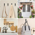 5 Large Size Heavy Duty Wall Hooks, Coat Hooks - Image 5