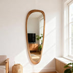 BOMINICA Full Length Irregular Wall Mirror, Large Decorative Floor Mirror - Image 8