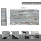 Wood Grain Peel and Stick Floor Tiles – 11.8” Width, Full Roll Length of 394" – - Image 2