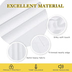 NICETOWN White Room Darkening Curtain 95 inches Long - Image 6