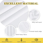 NICETOWN White Room Darkening Curtain 78 inch Length - Image 5