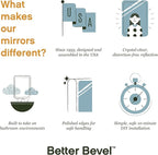 Better Bevel Frameless Rectangle Mirror - Image 7