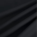 NICETOWN Room Darkening Draperies Curtains Panels, 2 Panels Black W52 x L108 - Image 7