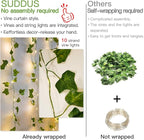 suddus Vines with Light for Bedroom, 200 LED Fairy Lights with Vines, Ivy - Image 6