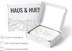 HAUS AND HUES Grey Floral Wall Art - Image 4
