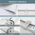 AOSKY Cordless Roller Shades Blackout Blinds - Image 7