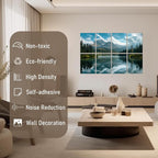 FurnoFlexArt Acoustic Panels Tiles Decorative Room Sound Proof Foam Absorbing - Image 3