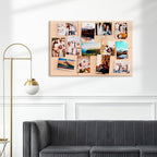 MaxGear Large Cork Board for Wall 36" x 24", Peach Beige Bulletin Board - Image 6